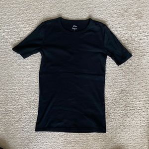 J. Crew Perfect Fit Elbow-Sleeve Tee